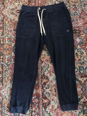 Outerk Iwn Navy Blue Hightide Jogger Pants